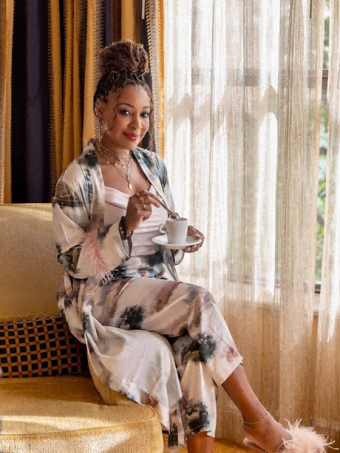 Luxury Silk Robe pajama sets for women Best Gift Guide for her Wedding Gift | Ulivary