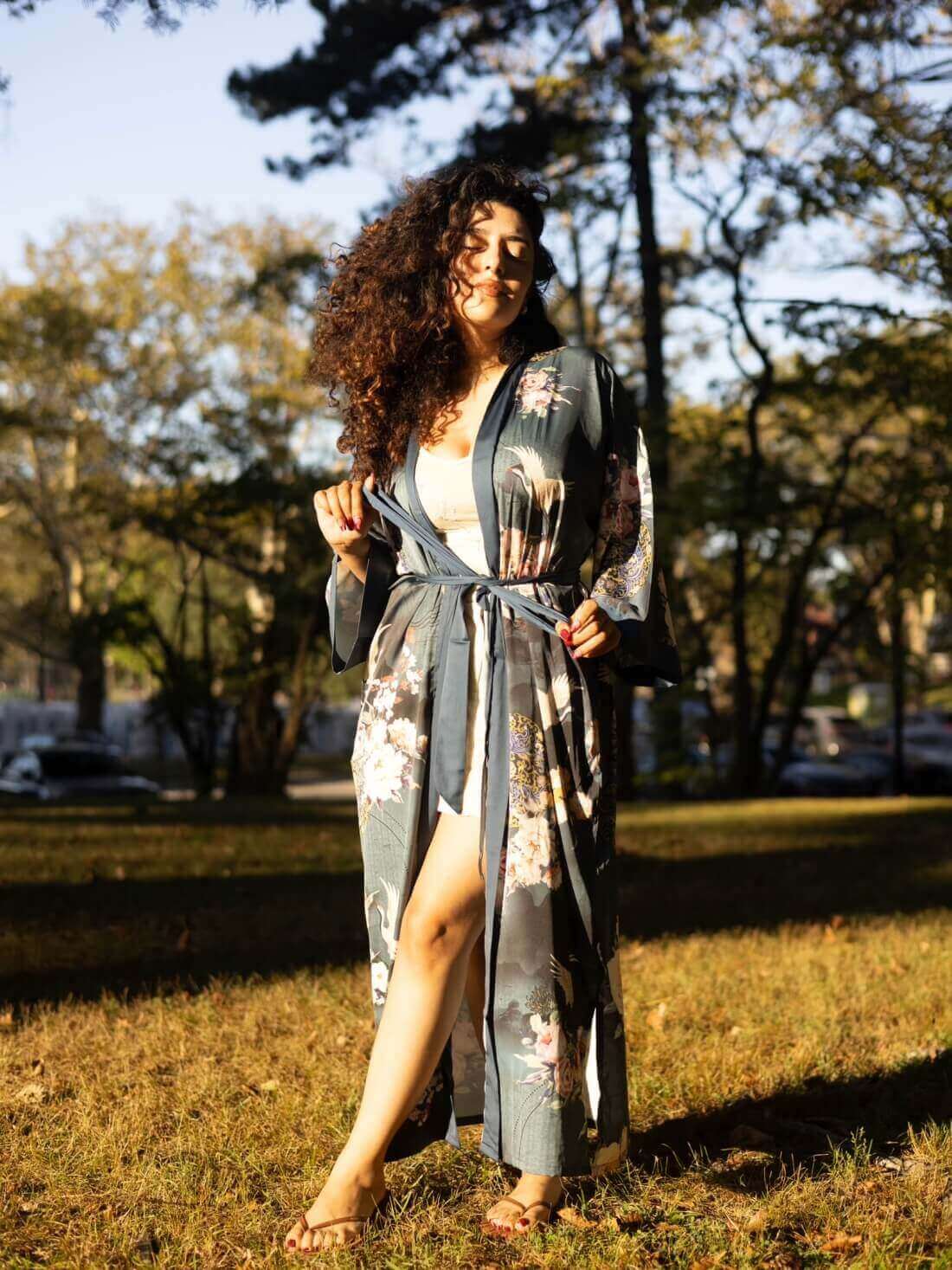 Luxury Silk Robe pajama sets for women Best Gift Guide for her Wedding Gift | Ulivary