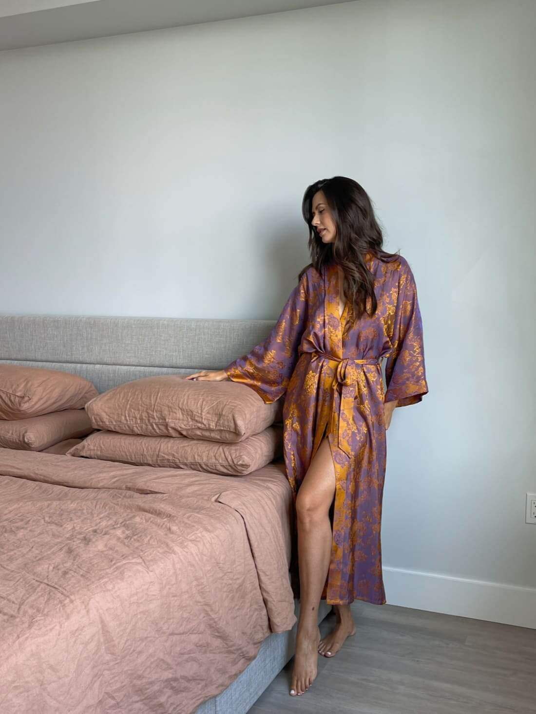 Luxury Silk Robe pajama sets for women Best Gift Guide for her Wedding Gift | Ulivary