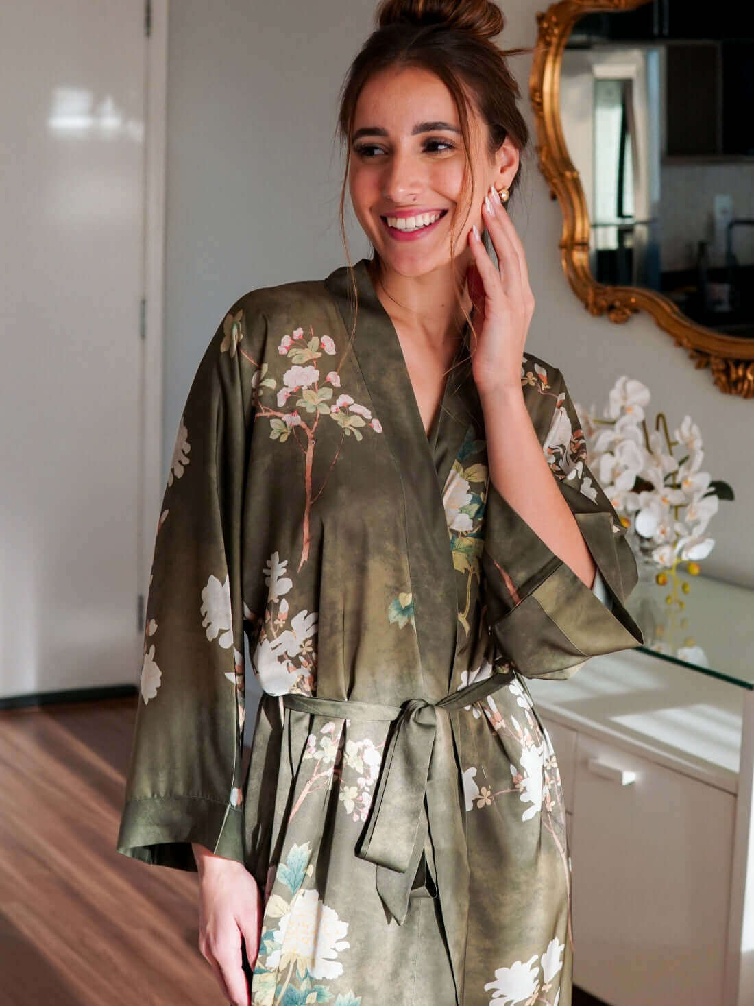 Luxury Silk Robe pajama sets for women Best Gift Guide for her Wedding Gift | Ulivary