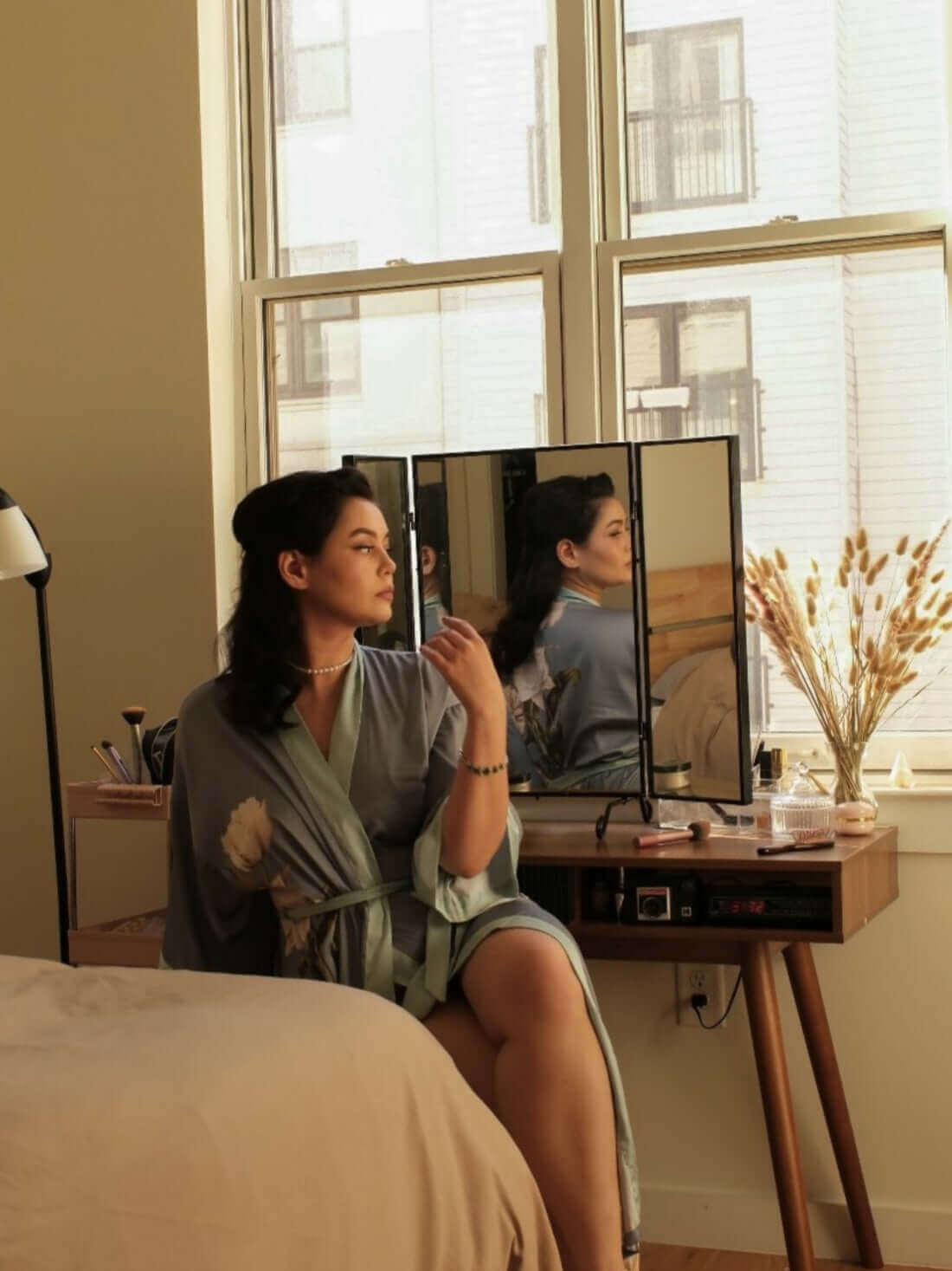 Luxury Silk Robe pajama sets for women Best Gift Guide for her Wedding Gift | Ulivary