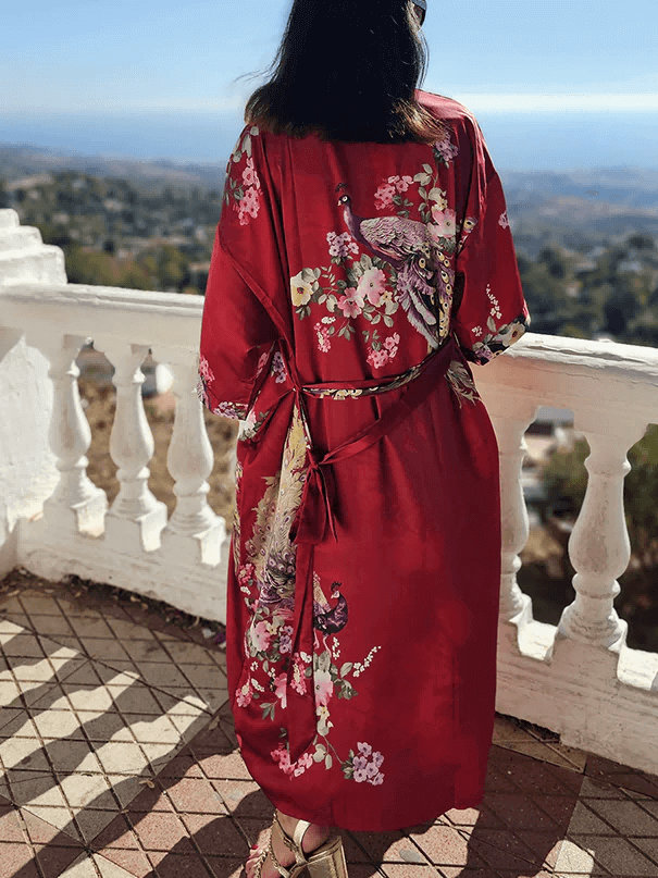 Luxury Silk Robe pajama sets for women Best Gift Guide for her Wedding Gift | Ulivary