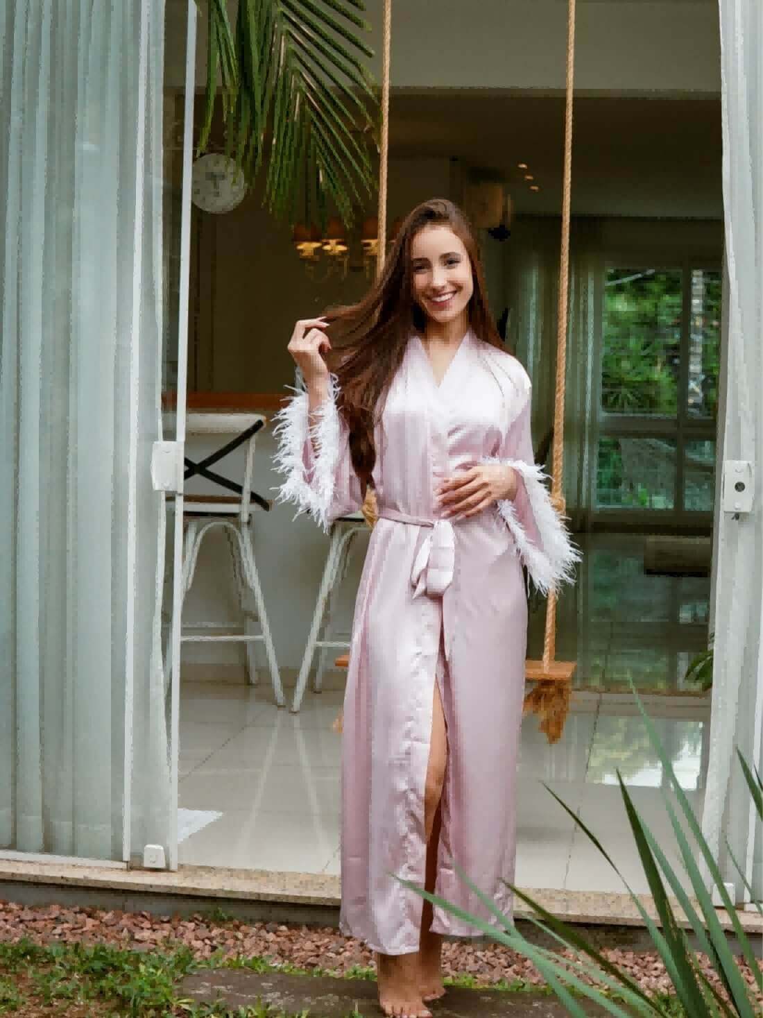 Luxury Silk Robe pajama sets for women Best Gift Guide for her Wedding Gift | Ulivary