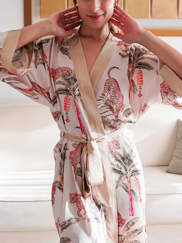 Luxury Silk Robe pajama sets for women Best Gift Guide for her Wedding Gift | Ulivary