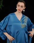 Oriental Peacock  Lantern Dress