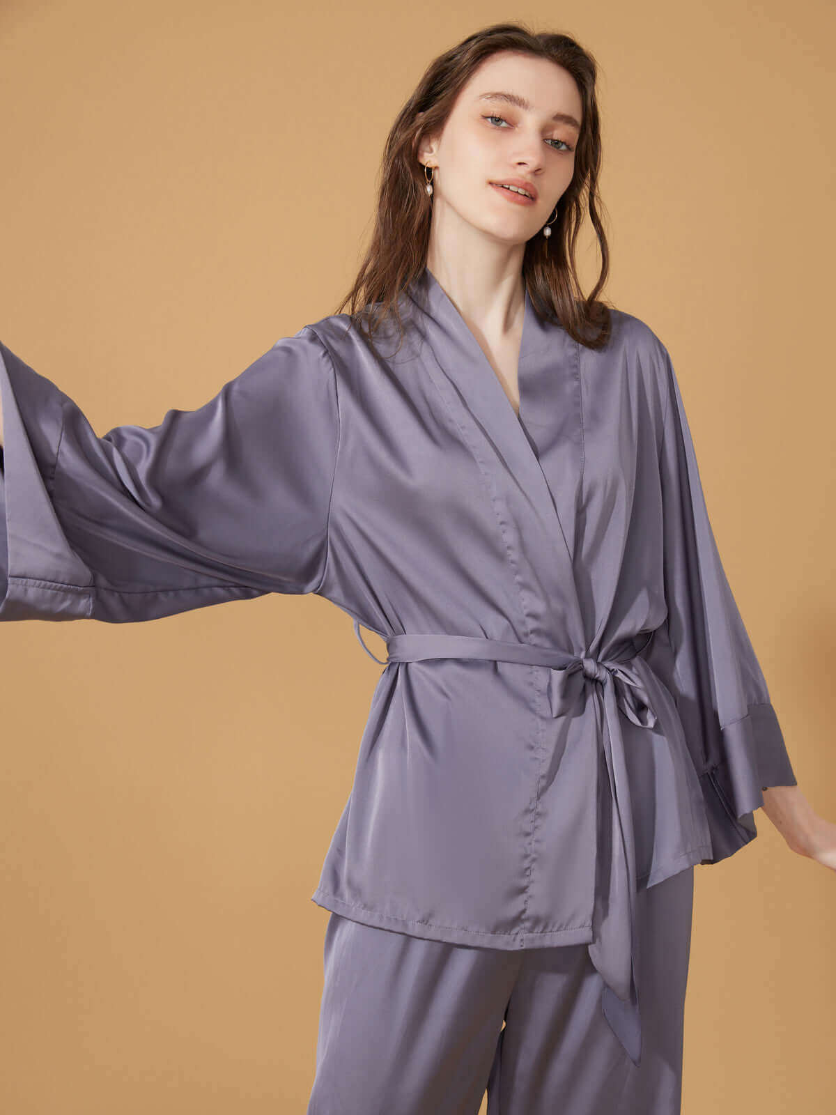 Luxury Silk Robe pajama sets for women Best Gift Guide for her Wedding Gift | Ulivary