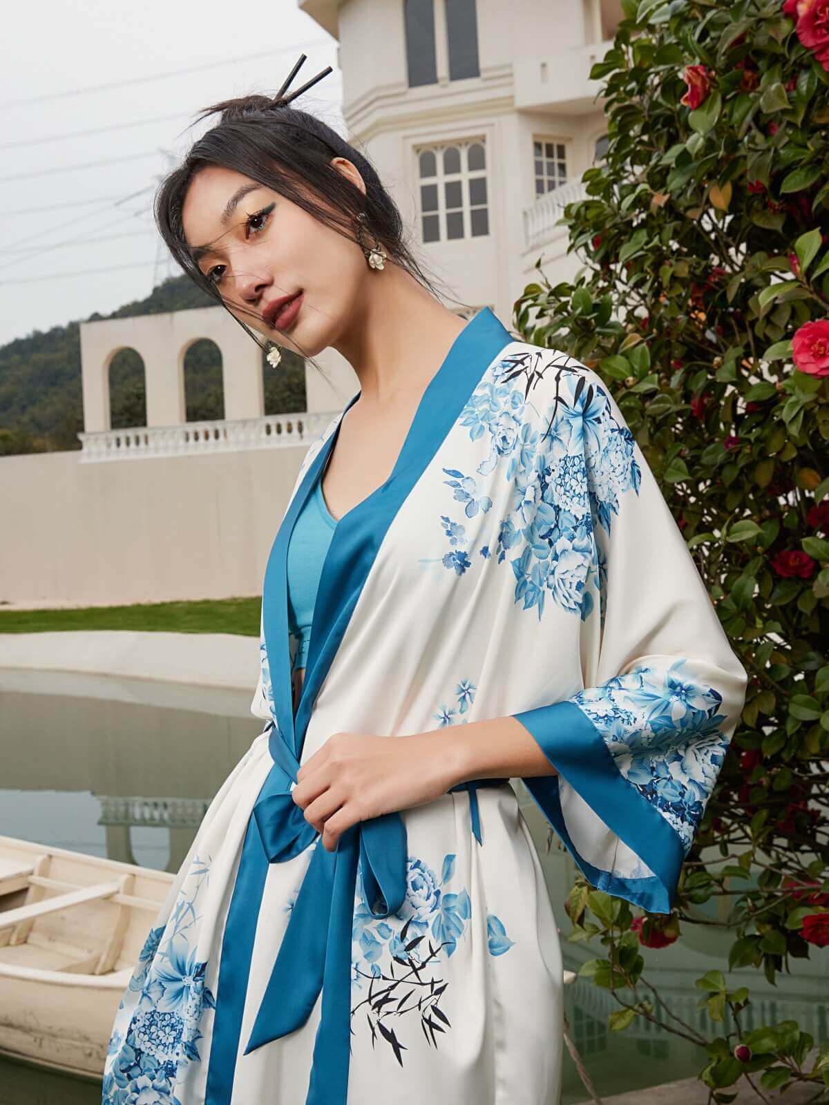 Luxury Silk Robe pajama sets for women Best Gift Guide for her Wedding Gift | Ulivary