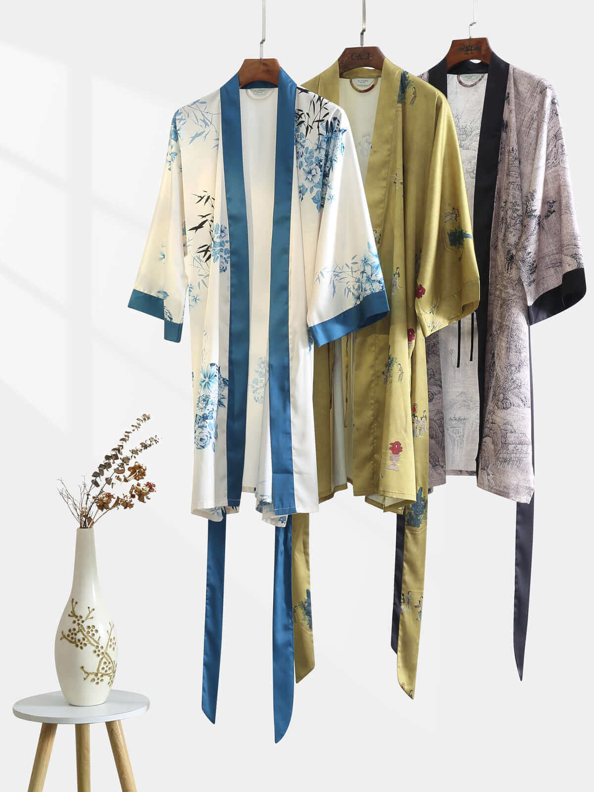 Luxury Silk Robe pajama sets for women Best Gift Guide for her Wedding Gift | Ulivary