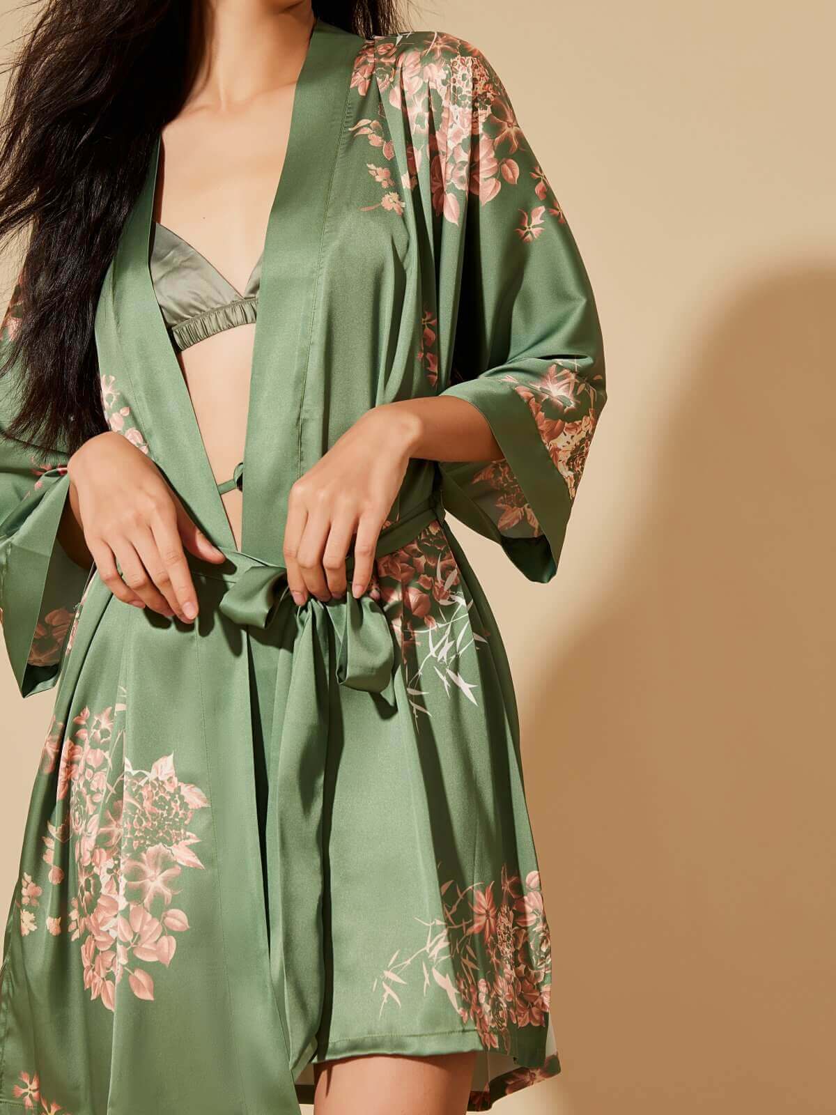 Luxury Silk Robe pajama sets for women Best Gift Guide for her Wedding Gift | Ulivary