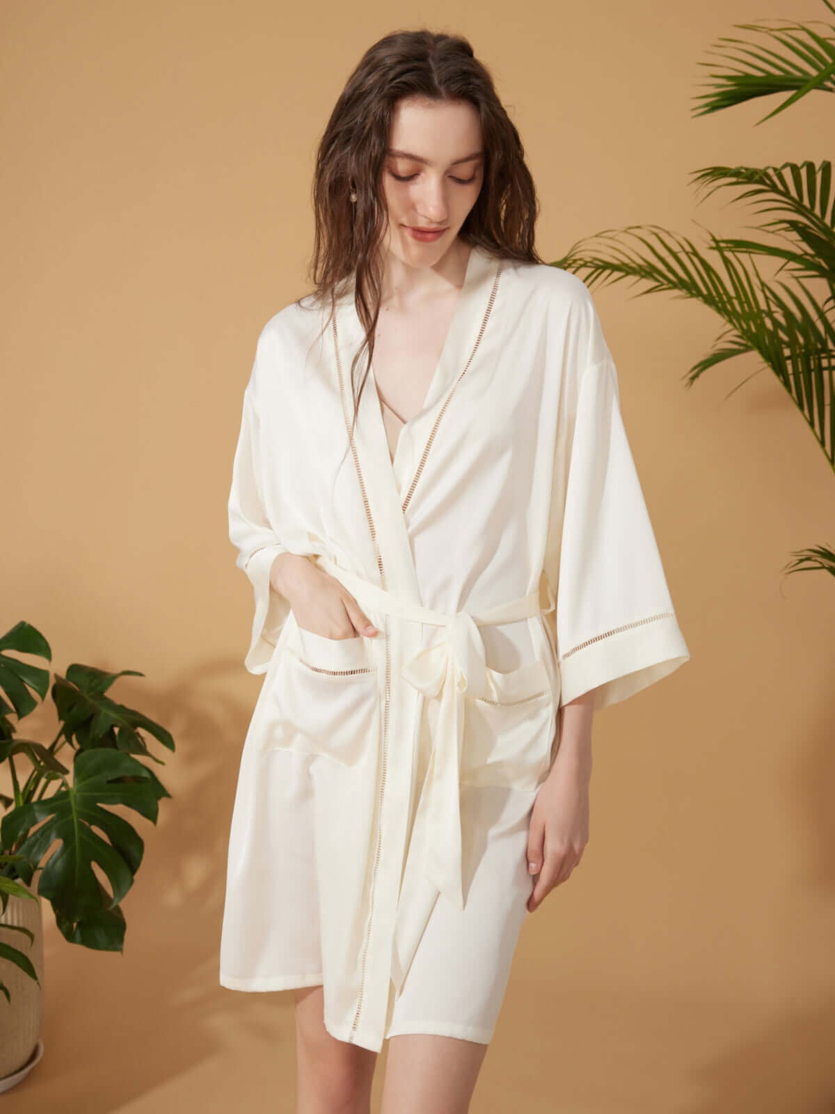 Luxury Silk Robe pajama sets for women Best Gift Guide for her Wedding Gift | Ulivary