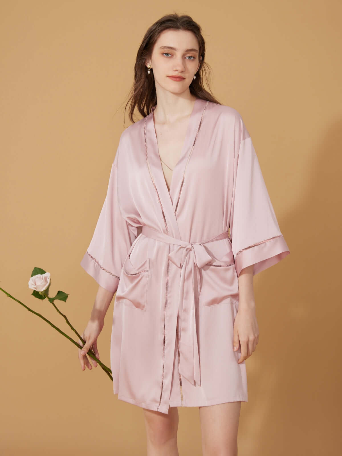 Luxury Silk Robe pajama sets for women Best Gift Guide for her Wedding Gift | Ulivary