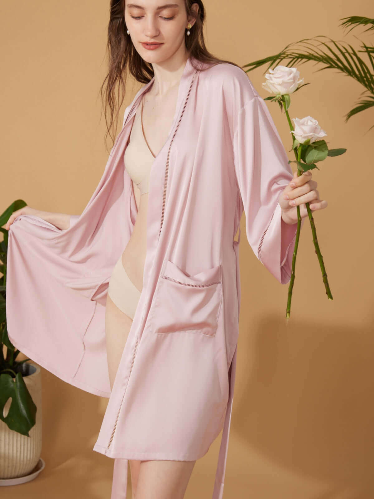 Luxury Silk Robe pajama sets for women Best Gift Guide for her Wedding Gift | Ulivary