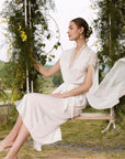 Cape Silk Bridal Robe - ulivary