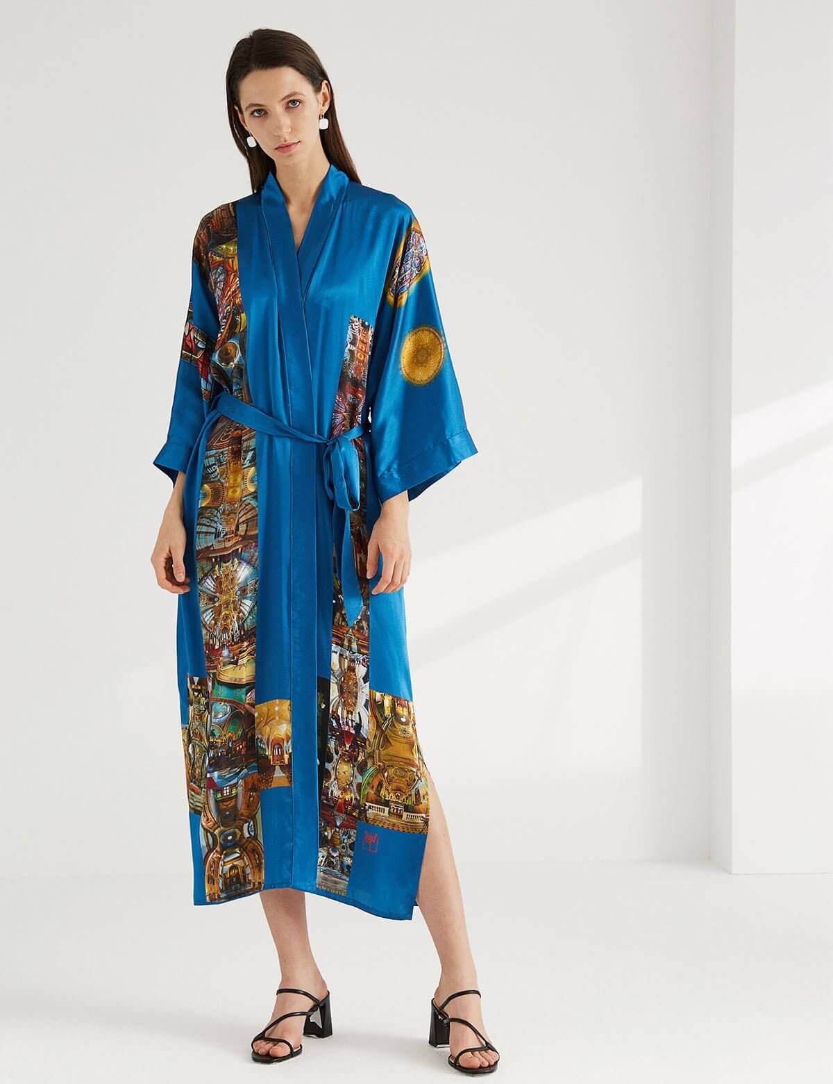 Luxury Silk Robe pajama sets for women Best Gift Guide for her Wedding Gift | Ulivary