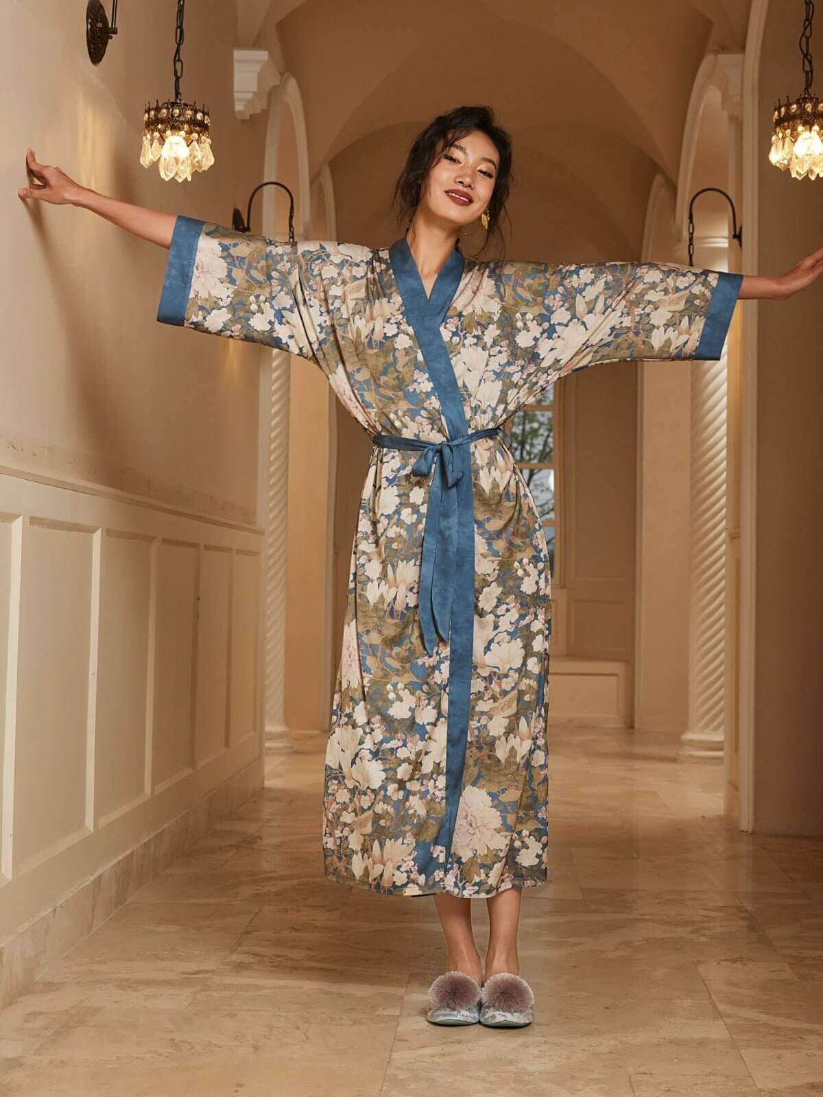 Luxury Silk Robe pajama sets for women Best Gift Guide for her Wedding Gift | Ulivary