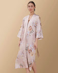 Folding Fan Kimono Robe - ulivary