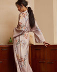 Folding Fan Kimono Robe - ulivary