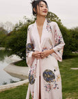 Garden Blush Kimono Robe - ulivary