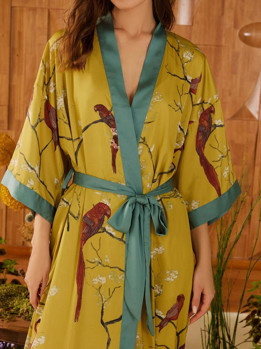 Luxury Silk Robe pajama sets for women Best Gift Guide for her Wedding Gift | Ulivary