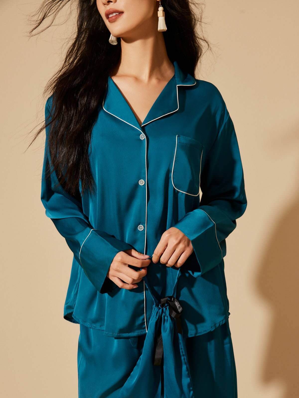Luxury Silk Robe pajama sets for women Best Gift Guide for her Wedding Gift | Ulivary