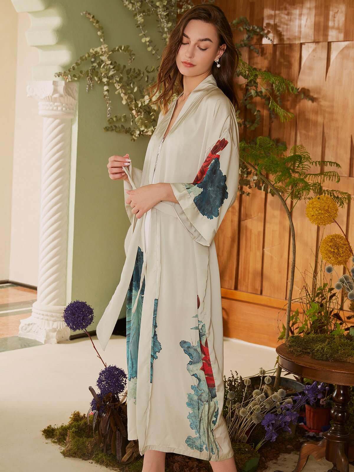 Luxury Silk Robe pajama sets for women Best Gift Guide for her Wedding Gift | Ulivary