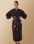 Oriental Koifish Kimono Robe - ulivary