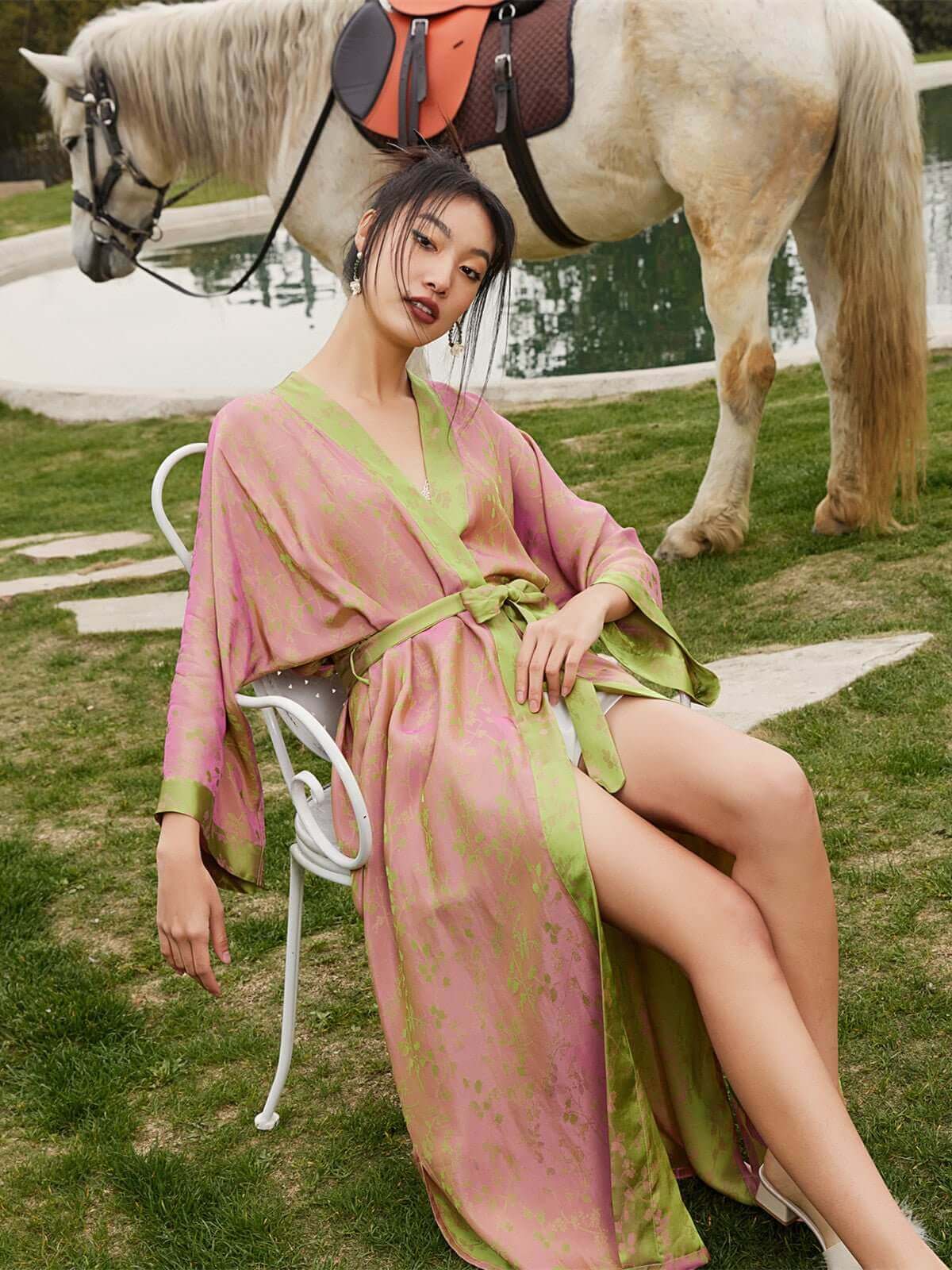 Luxury Silk Robe pajama sets for women Best Gift Guide for her Wedding Gift | Ulivary