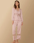 Pajama Set 3 Pcs Pink - ulivary