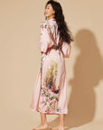 Peacock Pink Kimono Robe - ulivary