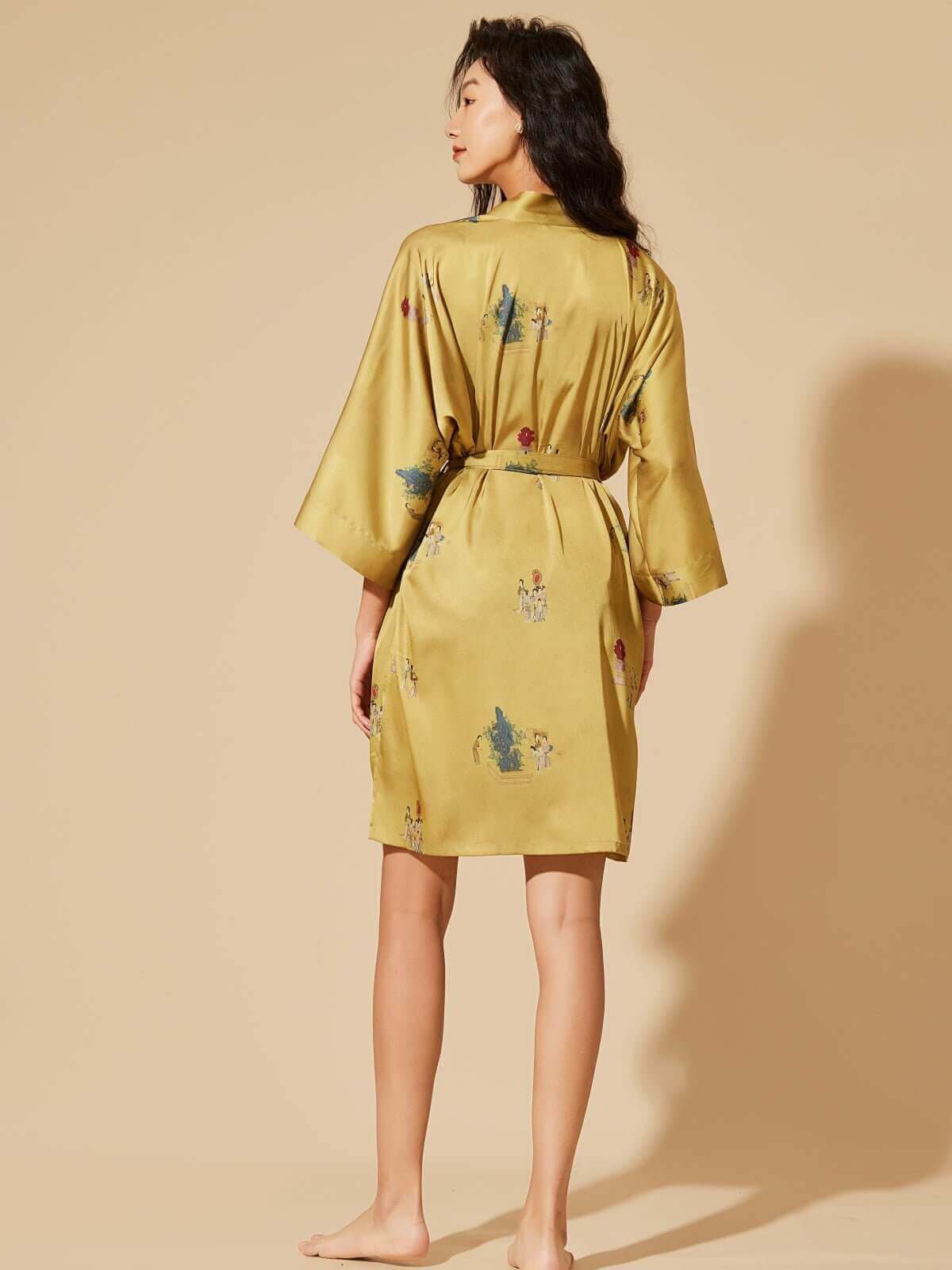 Luxury Silk Robe pajama sets for women Best Gift Guide for her Wedding Gift | Ulivary