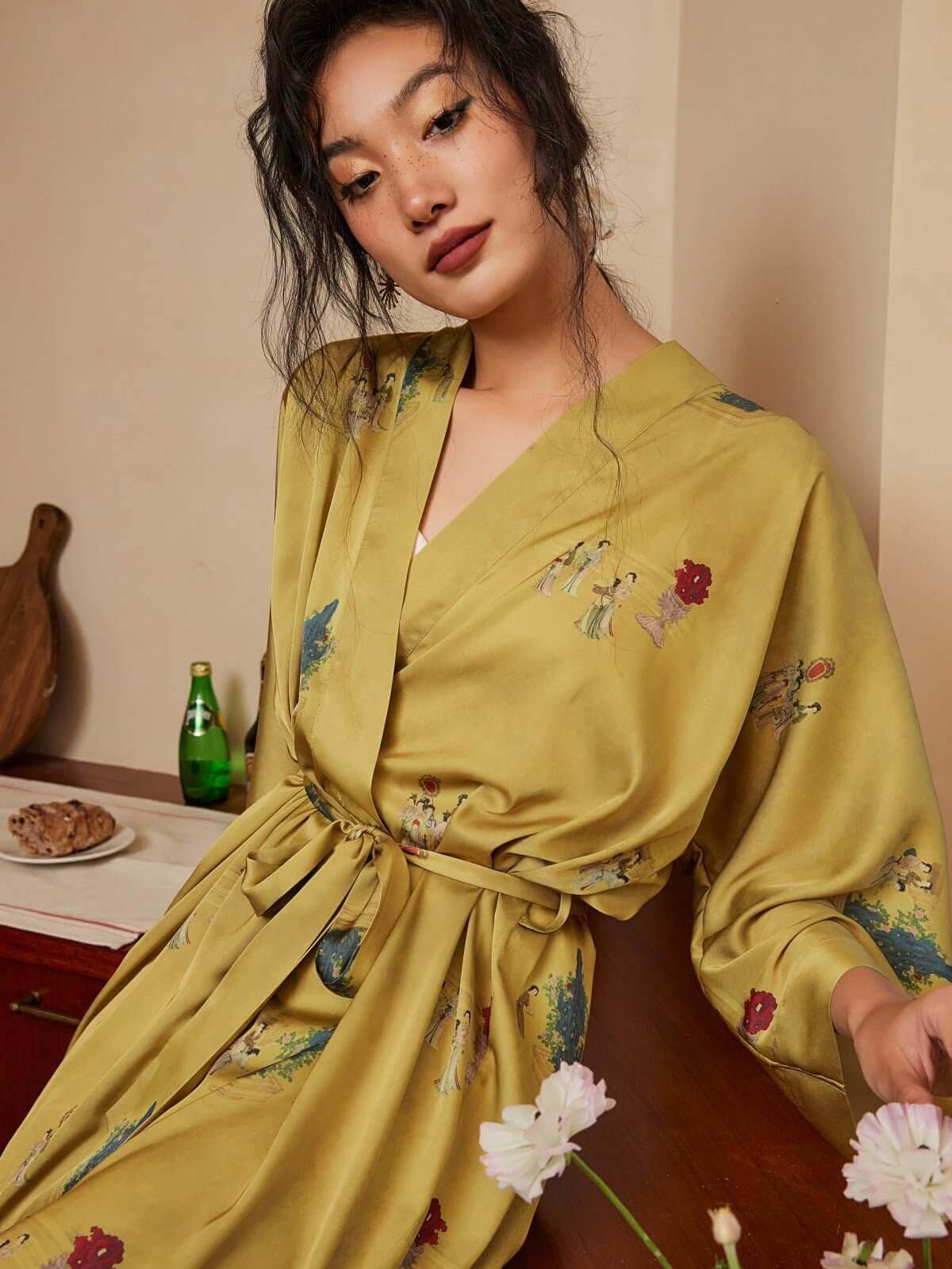 Luxury Silk Robe pajama sets for women Best Gift Guide for her Wedding Gift | Ulivary