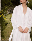 Silk Bridal Robe & Slip Dress Set - ulivary