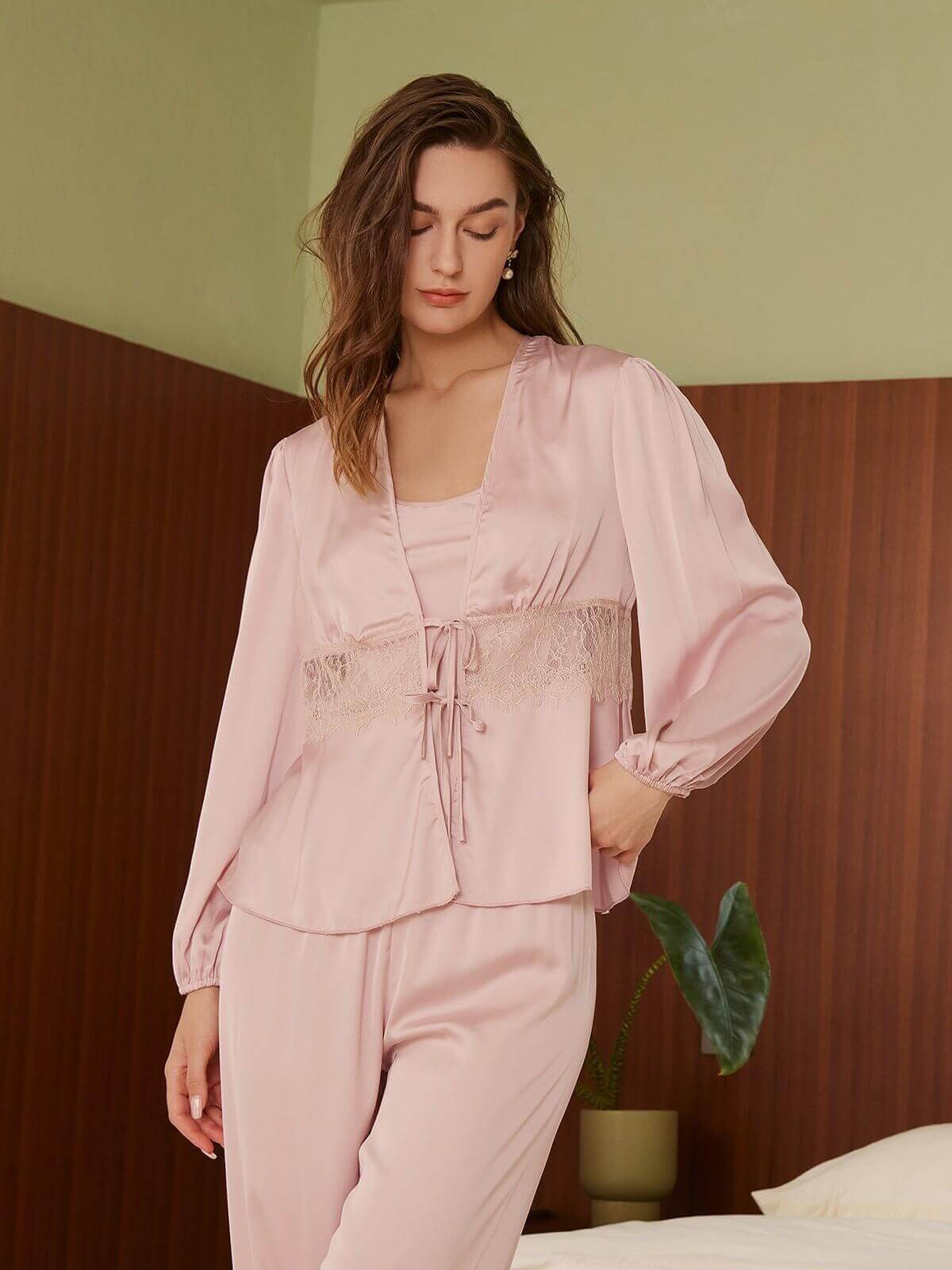 Luxury Silk Robe pajama sets for women Best Gift Guide for her Wedding Gift | Ulivary