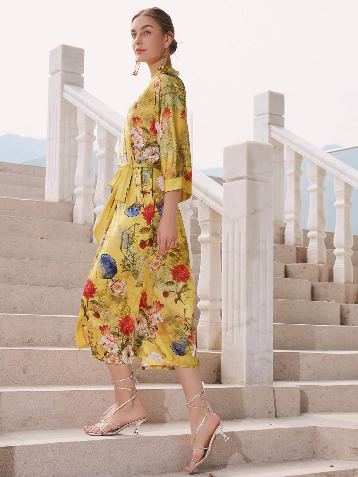 Luxury Silk Robe pajama sets for women Best Gift Guide for her Wedding Gift | Ulivary