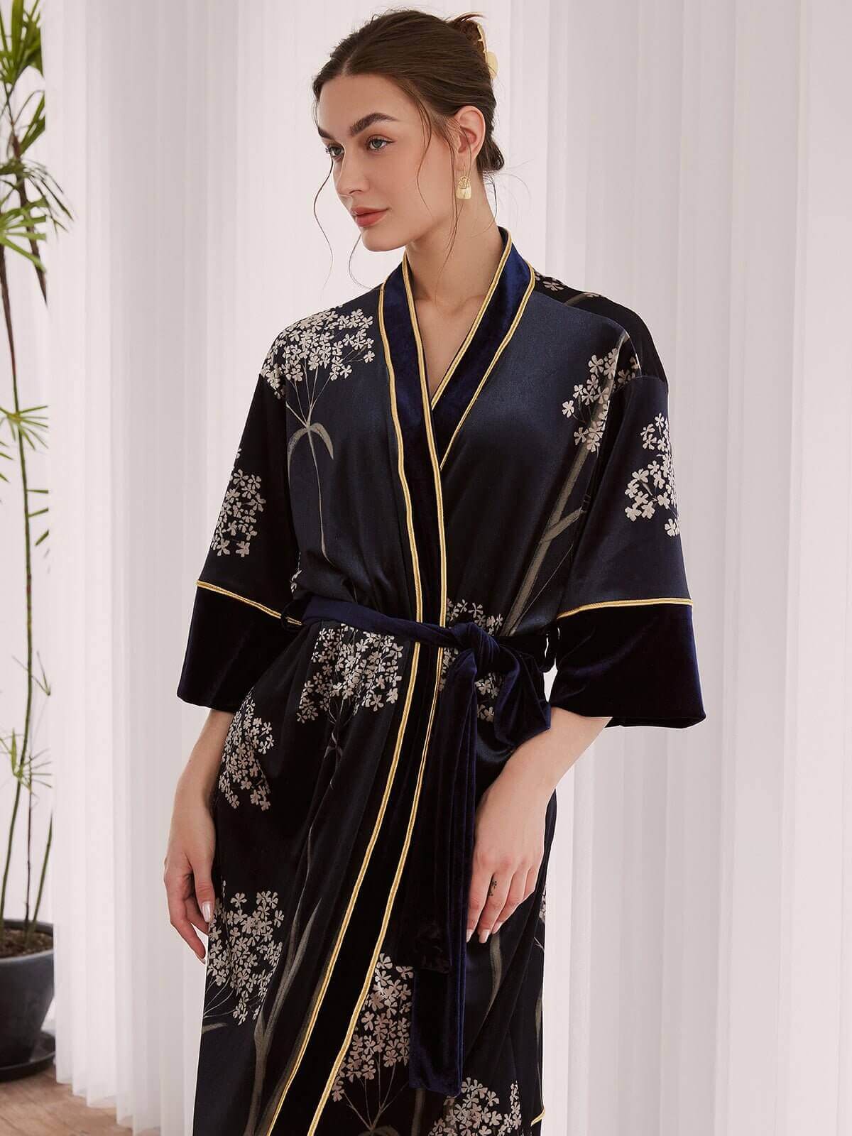 Luxury Silk Robe pajama sets for women Best Gift Guide for her Wedding Gift | Ulivary